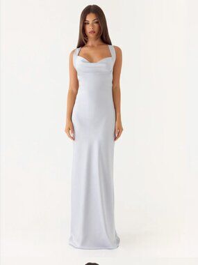 jacinda drop waist maxi dress Jacinda Drop Waist Maxi Dress - Lavender by Peppermayo